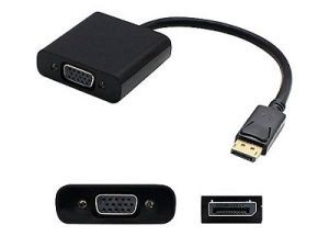 AddOn 8in DisplayPort to VGA Adapter Cable - DisplayPort cable - 20 cm