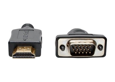 HDMI to VGA Active Adapter Converter Cable Low Profile HD15 M/M