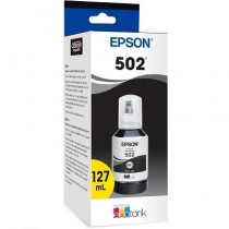 Epson 502 With Sensor - 127 ml - black - original - ink tank - for EcoTank ET-2700, ET2750, ET-3700, ET-3750, ET4750 Expression ET-2700, ET2750, ET-3700