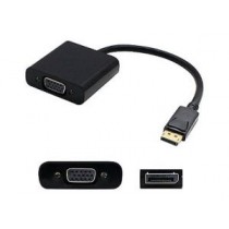 AddOn 8in DisplayPort to VGA Adapter Cable - DisplayPort cable - 20 cm