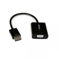 StarTech.com DisplayPort 1.2 to VGA Adapter Converter -DP to VGA - Display adapter -DisplayPort (M) to HD-15 (VGA) (F) - 3.9 in - active black
