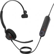 Jabra Engage 40 - Headset - Wired - On-Ear - Mono - Speaker bandwidth 50Hz - 20000Hz - 2 x MEMS - USB-A - 3 years