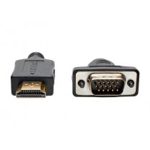 HDMI to VGA Active Adapter Converter Cable Low Profile HD15 M/M