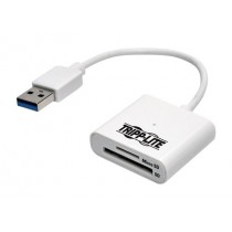 USB 3.0 SuperSpeed SD/Micro SD Memory Card Media Reader with Built-In Cable, 6 in