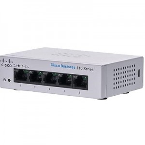 Switch - CBS110-5T-D-NA - Desktop - Wired - 1Gbps - Networking / Ports