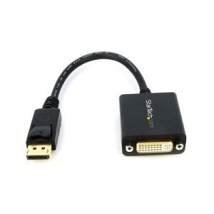 DisplayPort to DVI-D Adapter - DP to DVI Dongle Converter