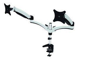 DUAL MONITOR MOUNT ARTICULATING ARMS